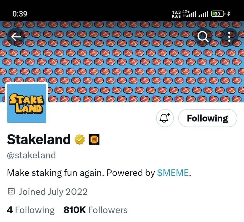 Stakeland twitter page