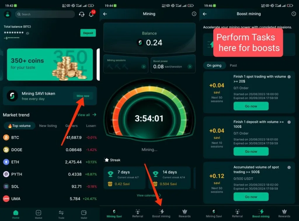 coinsavi mining boosts