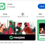 Rooja app on playstore